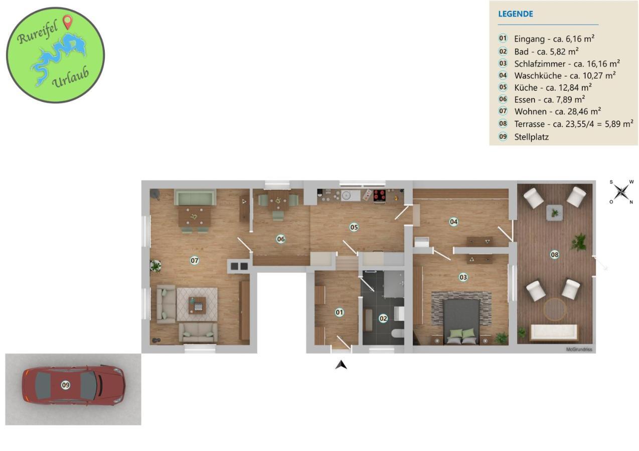 Ferienwohnung Katharina 4 Sterne Laut Dtv Wallbox 11Kw นีเด็กเกน ภายนอก รูปภาพ